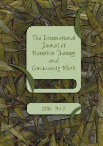 Community Work journal issue cover design